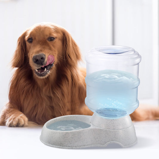 Gravity Pet Water Dispenser 3.5L β Self - Refilling, Food - Grade, Anti - Slip - PawJoyful