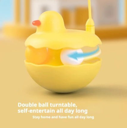 Interactive Duck Cat Toy Stick — Lightweight, Washable & Fun Indoor/Outdoor - PawJoyful
