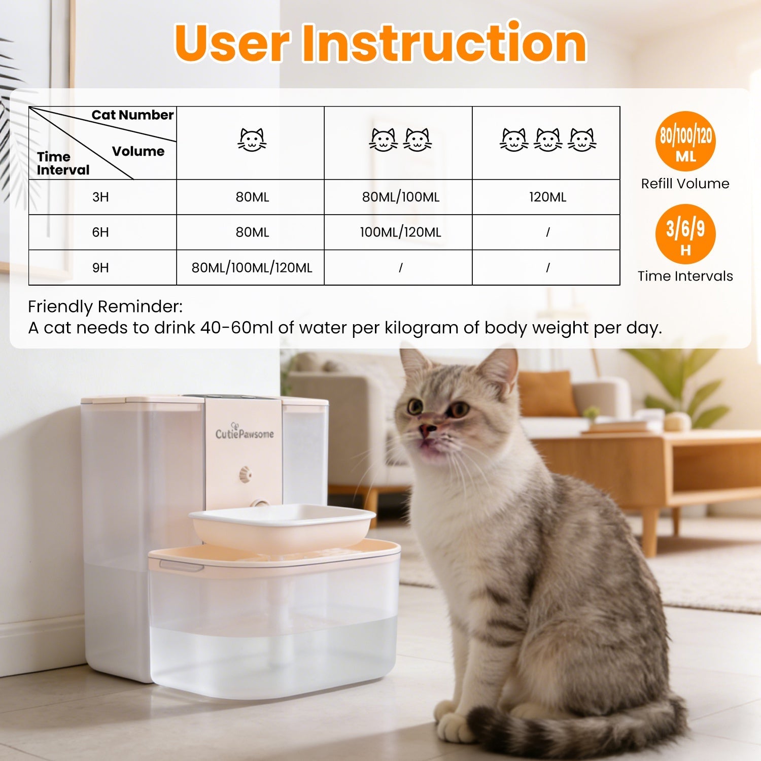 Smart Pet Water Fountain 4.5L — Cordless, Self - Refilling, Remote Control & Ceramic Bowl - PawJoyful