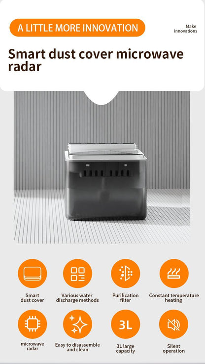 Stainless Steel Pet Water Fountain — Wireless, Silent & Self - Dispensing - PawJoyful